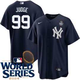 Aaron Judge New York Yankees Alternate Navy World Series Jersey