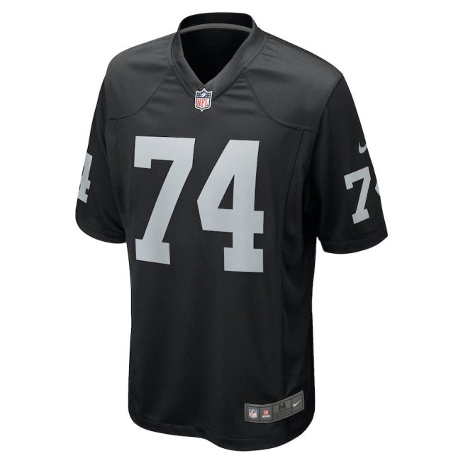 Kolton Miller 74 Las Vegas Raiders Men Game Jersey - Black - Image 2