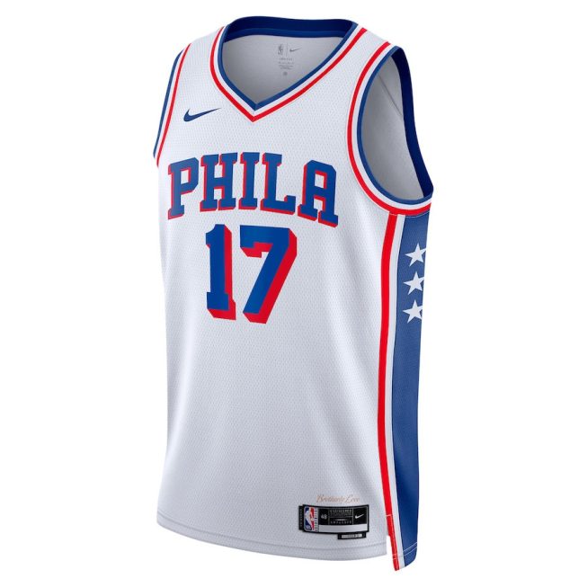 P.J. Tucker 17 Philadelphia 76ers 2023/24 Swingman Jersey - Association Edition - White - Image 2