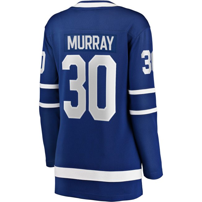 Matt Murray Toronto Maple Leafs Fanatics Women's Home Breakaway Player Jersey - Blue - Image 3