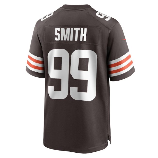 Za'Darius Smith 99 Cleveland Browns Men Team Game Jersey - Brown - Image 3