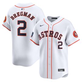 Alex Bregman Houston Astros 2024 World Tour Mexico City Series Home Limited Player Jersey - White