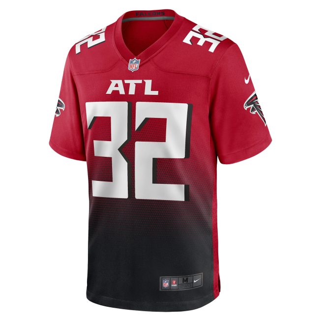 Jamal Anderson Atlanta Falcons Retired Player Alternate Game Jersey - Red - Image 2