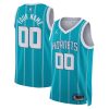 Charlotte Hornets Jordan Brand Unisex Swingman Custom Jersey Teal - Icon Edition
