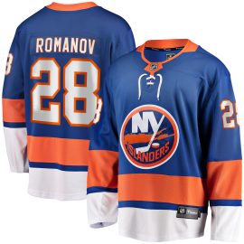 Alexander Romanov New York Islanders Fanatics Home Premier Breakaway Player Jersey - Blue