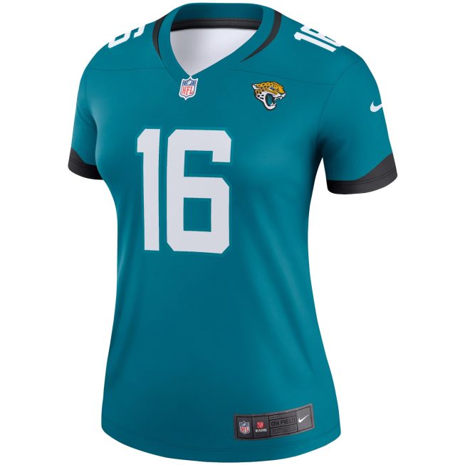 Trevor Lawrence Jacksonville Jaguars Women's Legend Jersey - Teal - Image 2