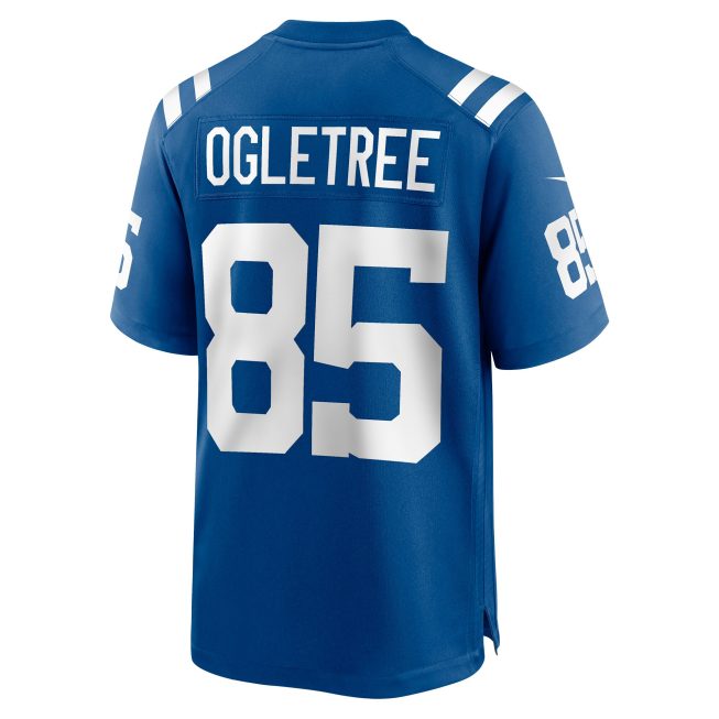 Andrew Ogletree Indianapolis Colts Game Player Jersey - Royal - Image 3