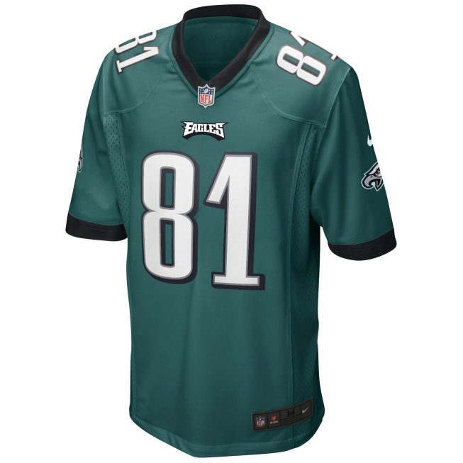 Terrell Owens Philadelphia Eagles Game Retired Player Jersey - Midnight Green - Image 2