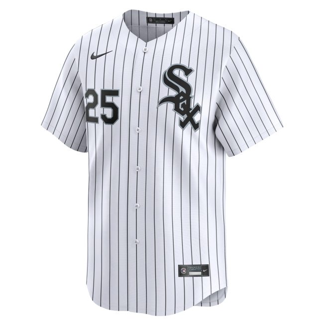 Andrew Vaughn Chicago White Sox Home Limited Player Jersey - White - Image 2