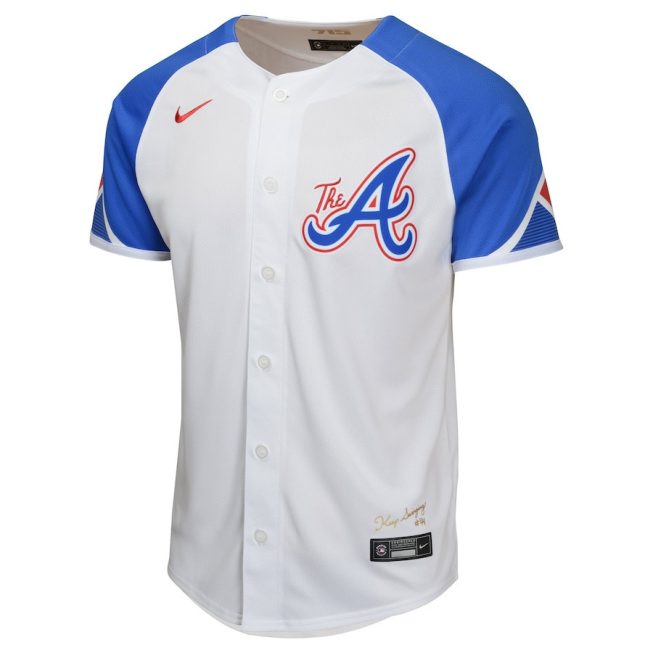 Atlanta Braves City Connect Limited YOUTH Jersey - White - Image 2