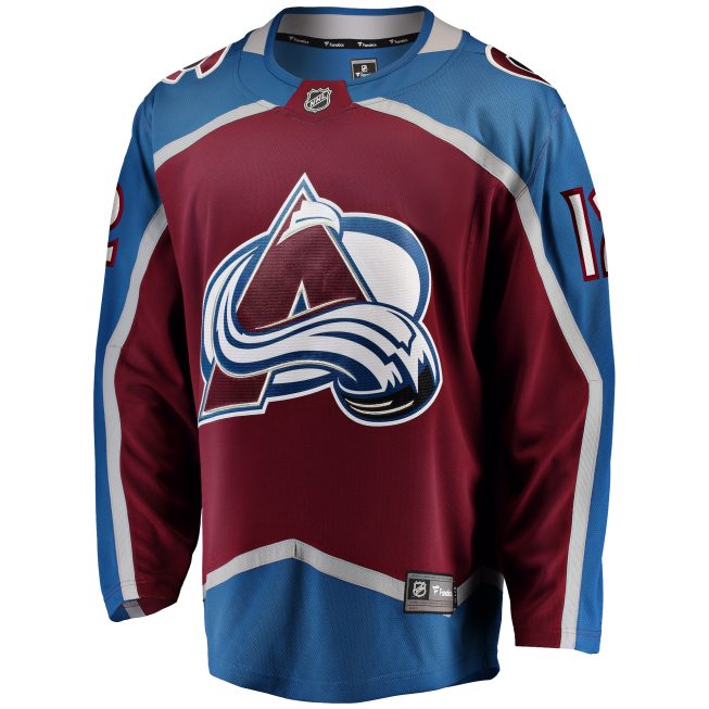 Brandon Duhaime Colorado Avalanche Fanatics Home Premier Breakaway Player Jersey - Maroon - Image 2