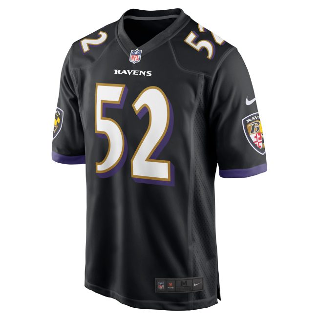 Ray Lewis Baltimore Ravens Retired Player Jersey - Black - Image 2