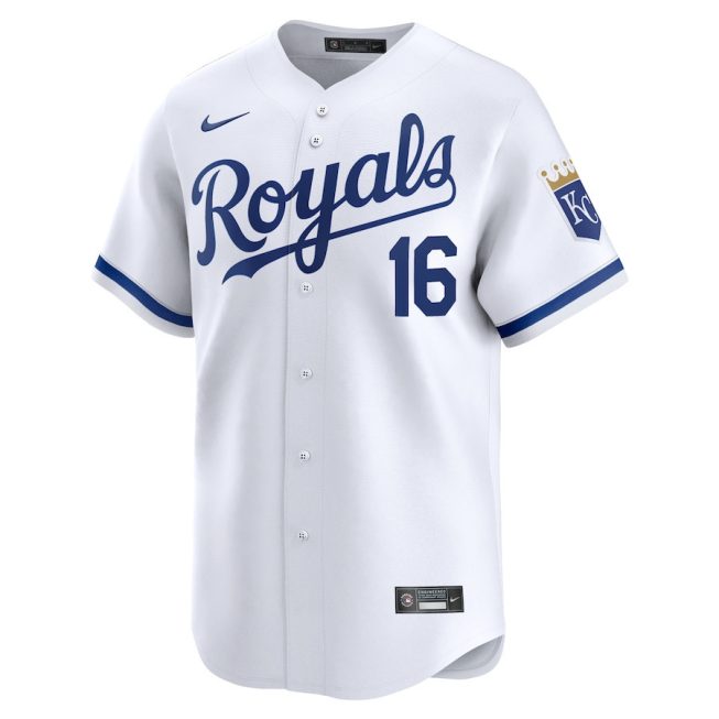 Bo Jackson 16 Kansas City Royals Home Limited Player Men Jersey - White - Image 2