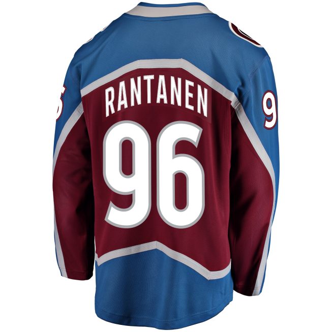 Mikko Rantanen Colorado Avalanche Fanatics Breakaway Player Jersey - Burgundy - Image 3