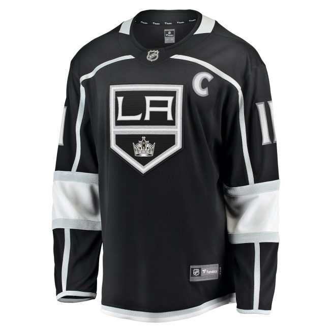Anze Kopitar Los Angeles Kings Fanatics Home Breakaway Jersey - Black - Image 2