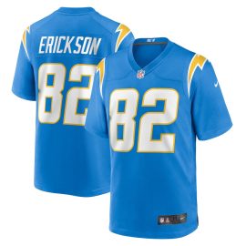 Alex Erickson 82 Los Angeles Chargers Men Game Jersey - Powder Blue