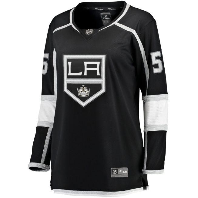 Quinton Byfield Los Angeles Kings Fanatics Women's Home Team Breakaway Player Jersey - Black - Image 2
