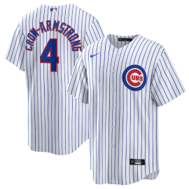 Chicago Cubs Pete Crow-Armstrong White Home Replica Jersey
